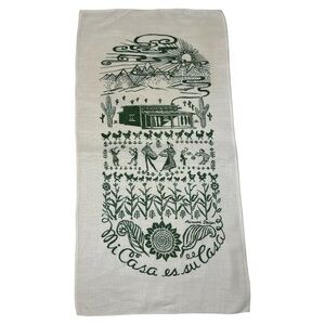 Harwood Steiger Mi Casa Es Su Casa Linen Towel